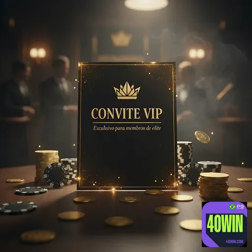 Imagem promocional do 40win VIP07, destacando benefícios exclusivos no site 40win.